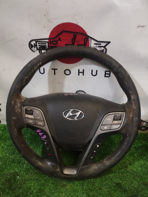 Руль с аирбагом - Hyundai Santa Fe