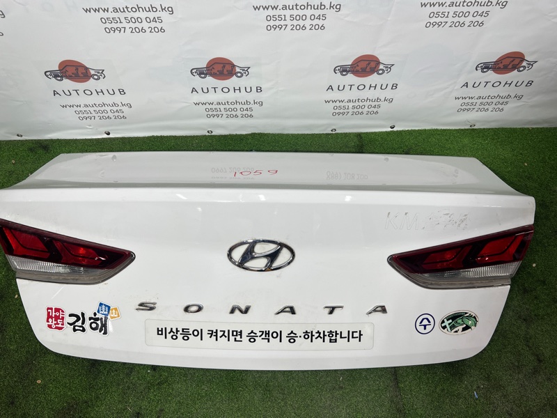 крышка багажника - Hyundai Sonata New rise